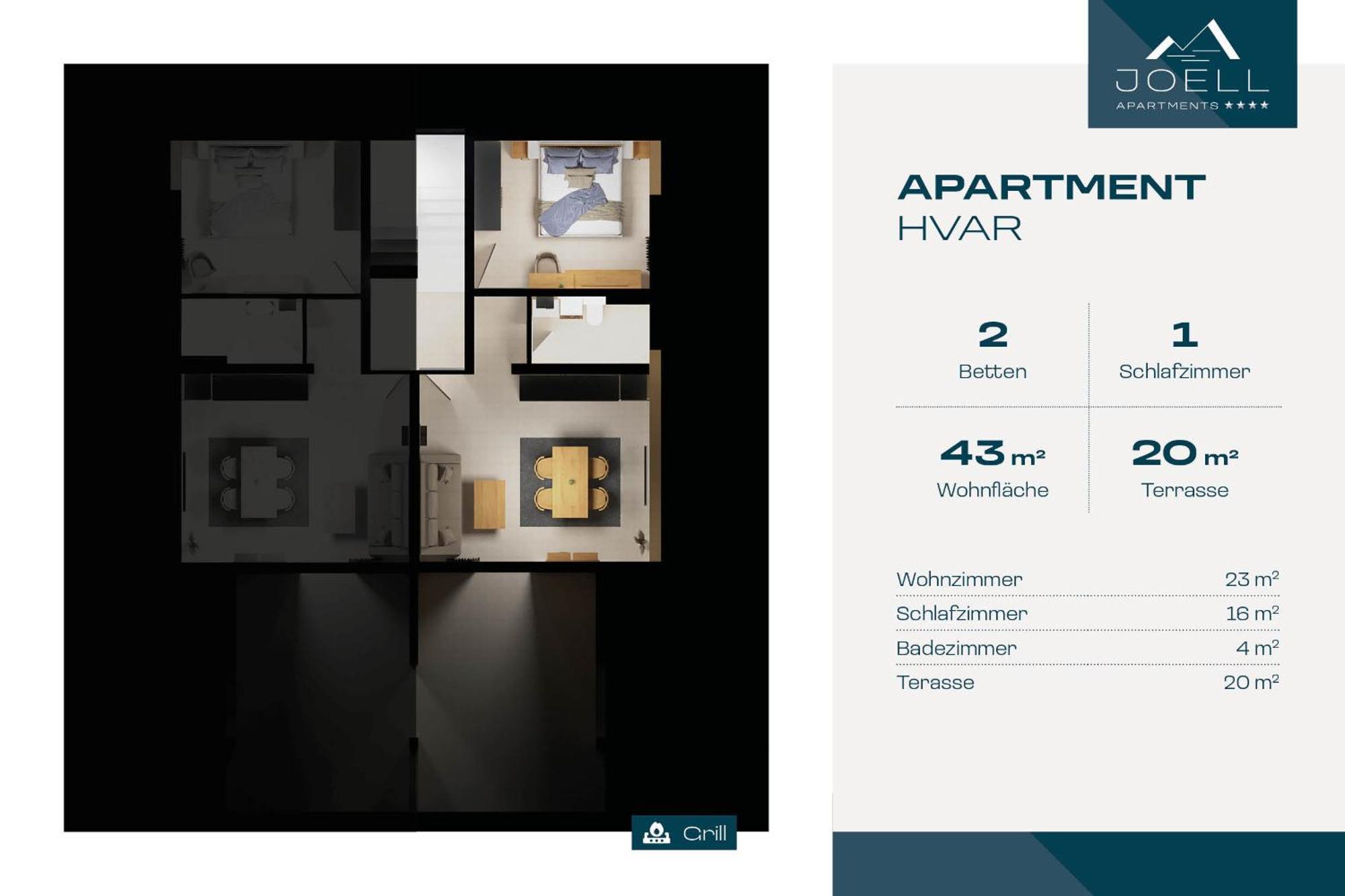 Joell Apartments Lokva Rogoznica Exterior foto